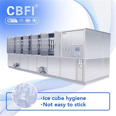 10 tun automatické ledové tovární kostka na ledovém stroji Snadný provoz