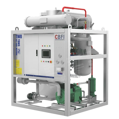CBFI 2 TON TUBE ICE Machine Velká kapacita